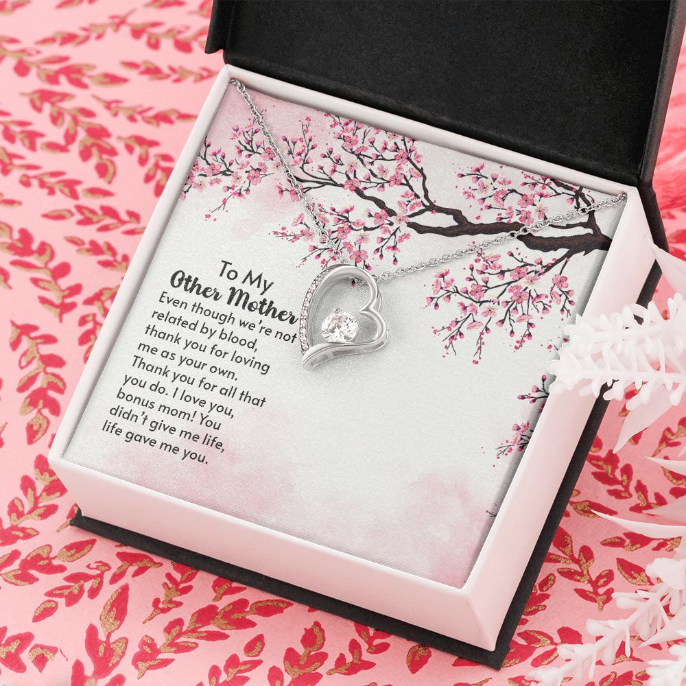 Mother in Law Necklace, Jewelry for Women, Future Mother in Law Gifts from Daughter in Law, Mother of Bride Gifts For Mother in Law, Birthday Gifts For Mother In Law From Daughter In Law15 Forever Love Necklace