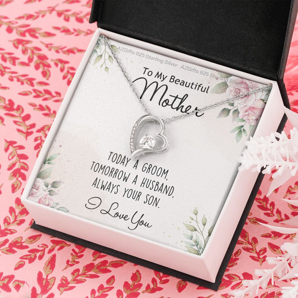Mother Of The Groom Gift, Mother Of The Groom, Mother Of The Groom Gifts, Gift For Mother Of The Groom, Mother Of Groomw Forever Love Necklace
