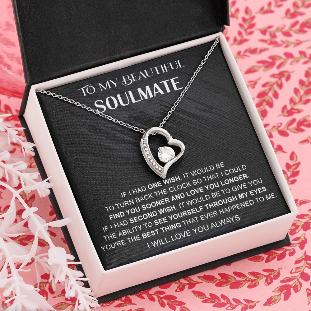 Eternal Hope Necklace, Valentine's Day Gift, Birthday Gift, Gift for Soulmate 175114050407 Forever Love Necklace