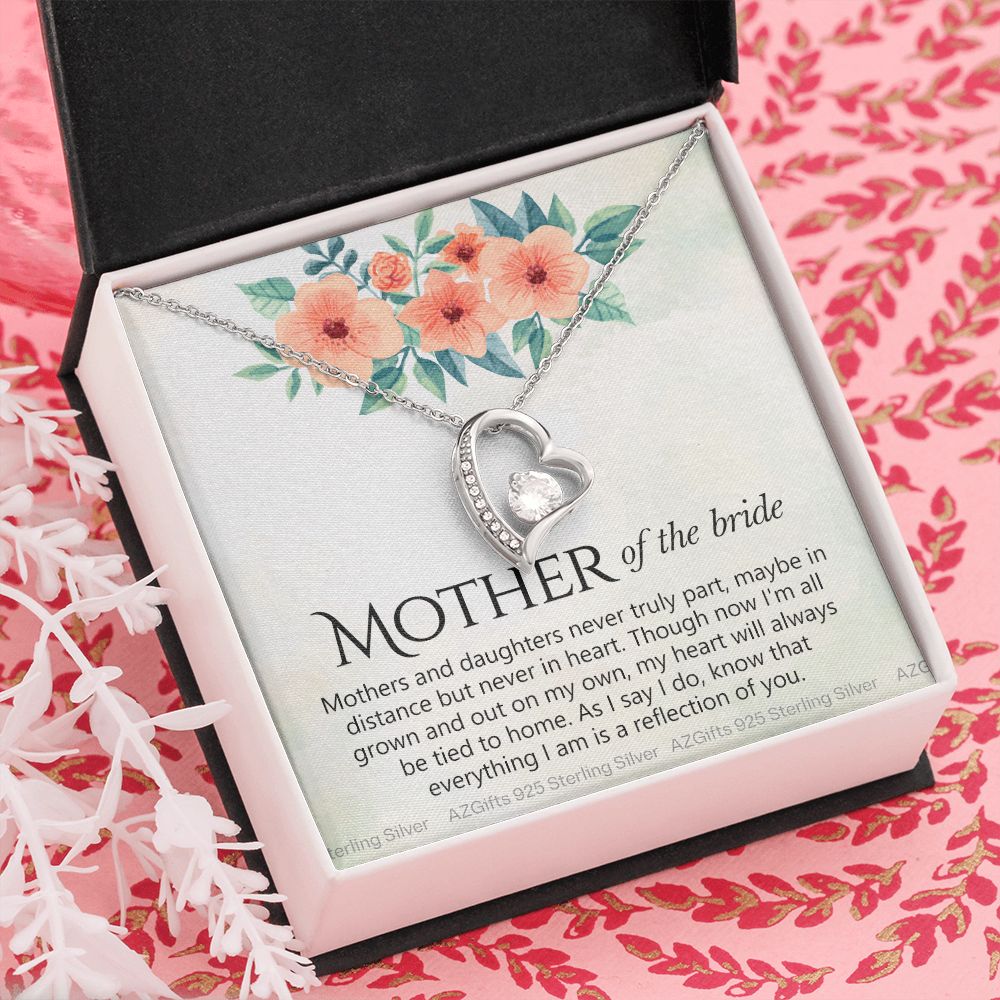 Mother Of The Bride Gift, Mother Of The Bride, Mother Of The Bride Gifts, Gift For Mother Of The Bride, Mother Of Bride Jewelry2 Forever Love Necklace