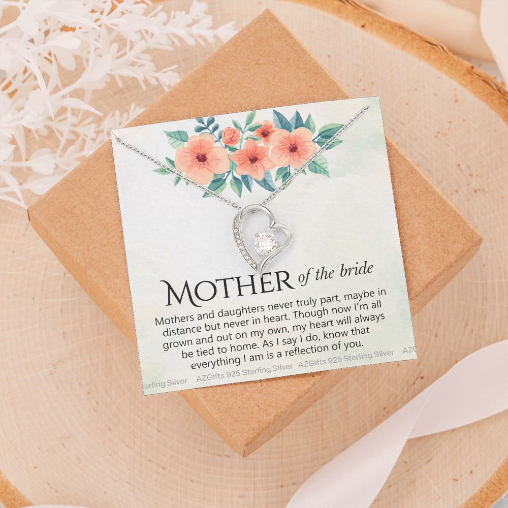 Mother Of The Bride Gift, Mother Of The Bride, Mother Of The Bride Gifts, Gift For Mother Of The Bride, Mother Of Bride Jewelry2 Forever Love Necklace