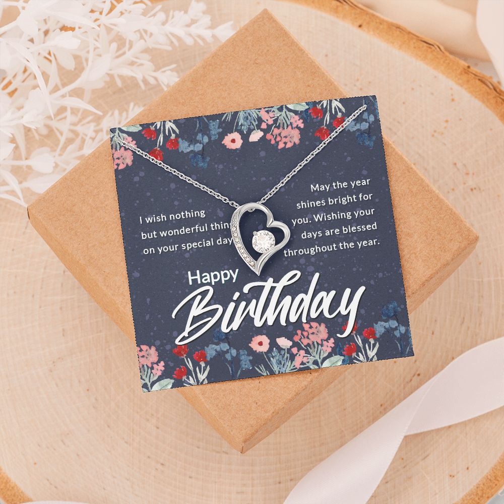 Mom Necklace Gifts for Mom from Daughter to Mom Gifts for Mothers Day from Daughter, To My Mom Necklace from Daughter to Mom Birthday Gifts Necklace with Message Card and Gift Box2230 Forever Love Necklace