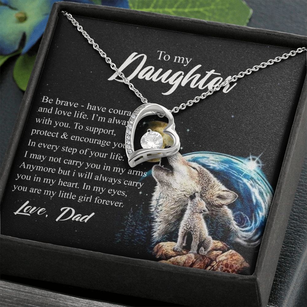 Mother Daughter Gift Ideas, To My Daughter Gift Necklace from Mom, Jewelry Pendant Present for Daughter, Birthday Christmas Gift Graduation Gifts for Daughters, Mother and Daughter Necklace 26 Forever Love Necklace