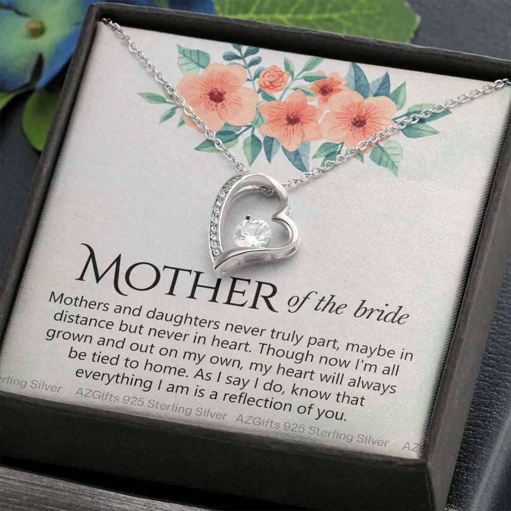 Mother Of The Bride Gift, Mother Of The Bride, Mother Of The Bride Gifts, Gift For Mother Of The Bride, Mother Of Bride Jewelry2 Forever Love Necklace