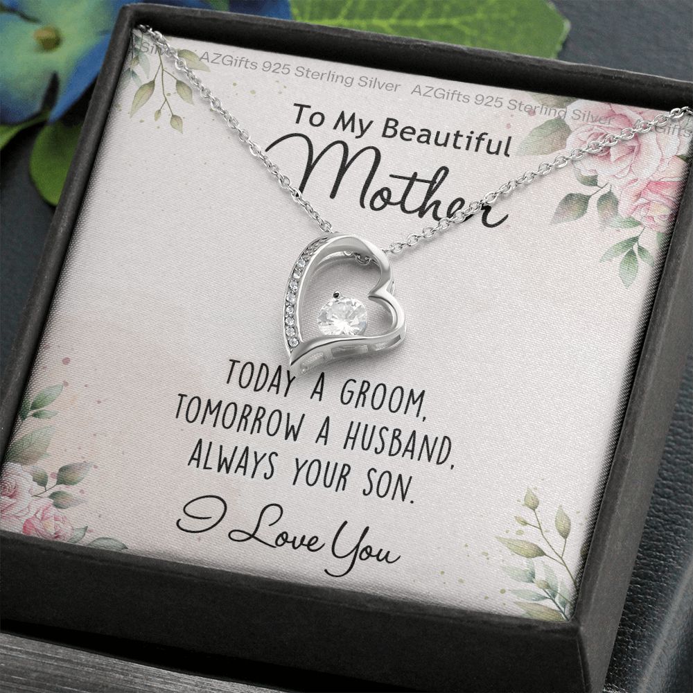 Mother Of The Groom Gift, Mother Of The Groom, Mother Of The Groom Gifts, Gift For Mother Of The Groom, Mother Of Groomw Forever Love Necklace