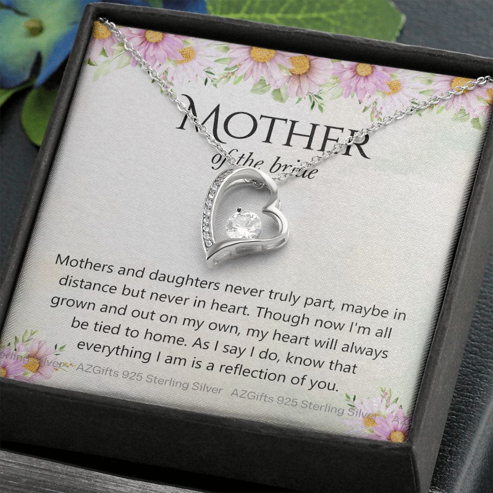 Mother Of The Bride Gift, Mother Of The Bride, Mother Of The Bride Gifts, Gift For Mother Of The Bride, Mother Of Bride Jewelry Forever Love Necklace