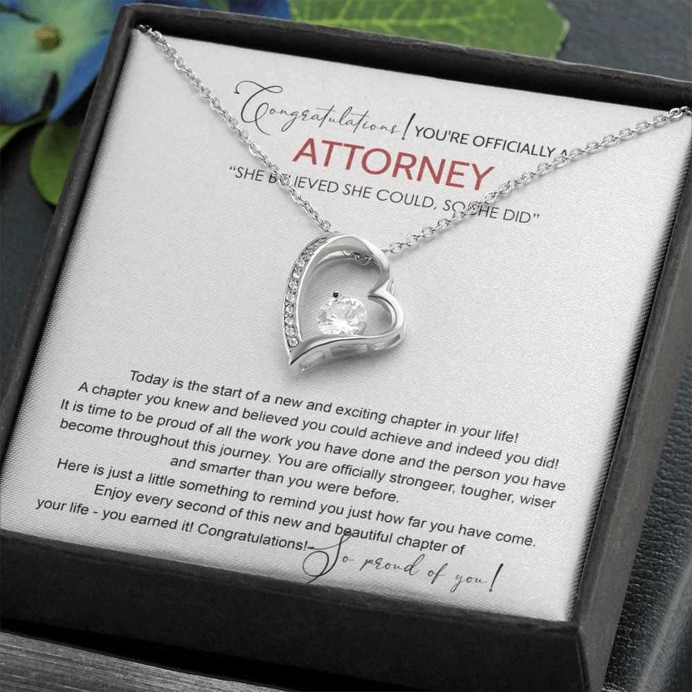 Law School Graduation Gift Necklace, Doctoral Degree, JD Graduation Gift, Law Student Gift, New Attorney Necklace Graduation Congrats Graduation Pendants Gift For Daughter Granddaughter, Niece Forever Love Necklace