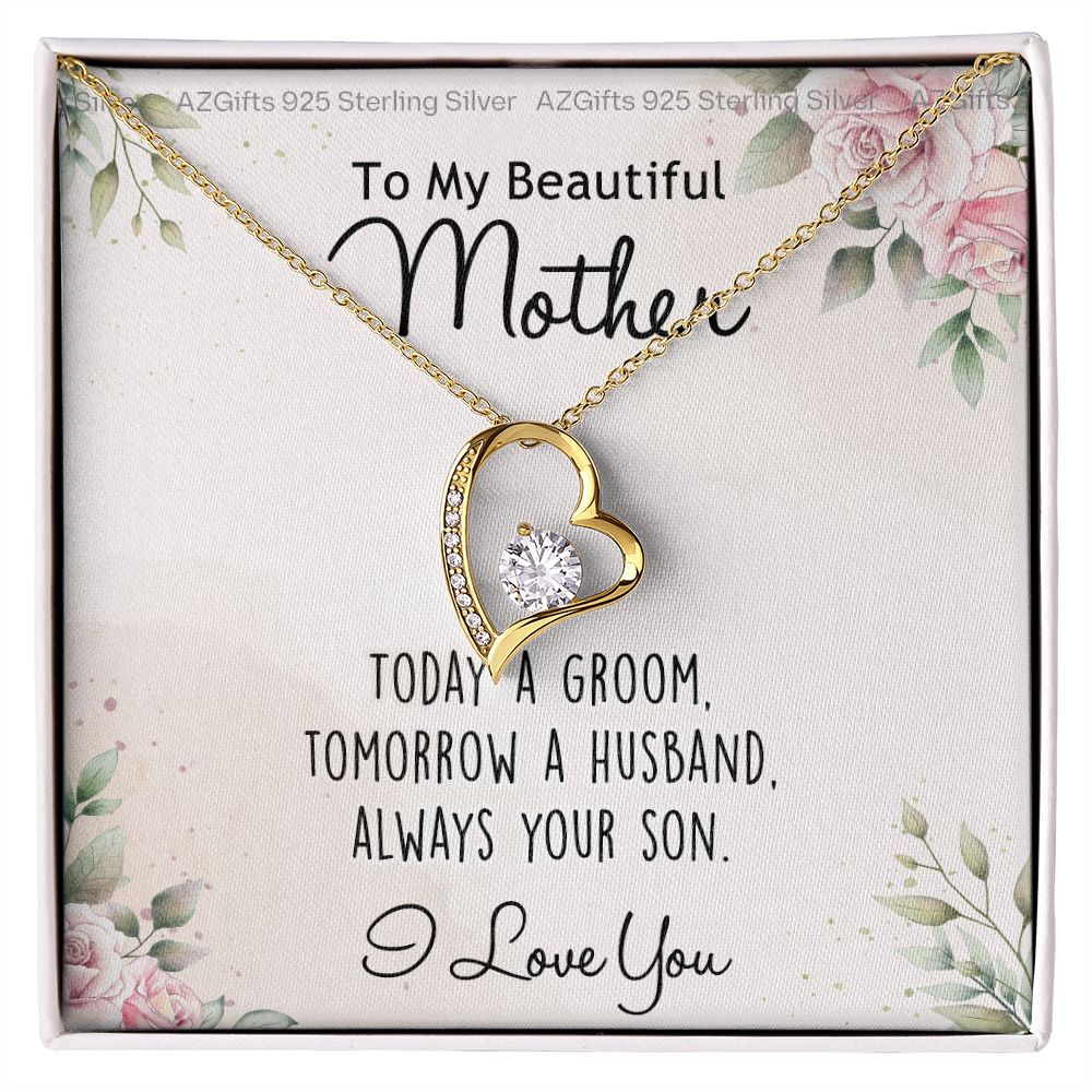 Mother Of The Groom Gift, Mother Of The Groom, Mother Of The Groom Gifts, Gift For Mother Of The Groom, Mother Of Groomw Forever Love Necklace