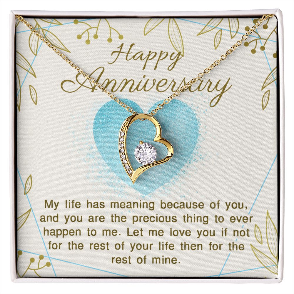 Birthday Gifts For Wife, Necklace Gifts For Wife From Husband, To My Wife Jewelry For Women , To My Wife Necklace  from Husband Wedding Anniversary Present For Wife, Beautiful Wife Jewelry Christmas16 Forever Love Necklace