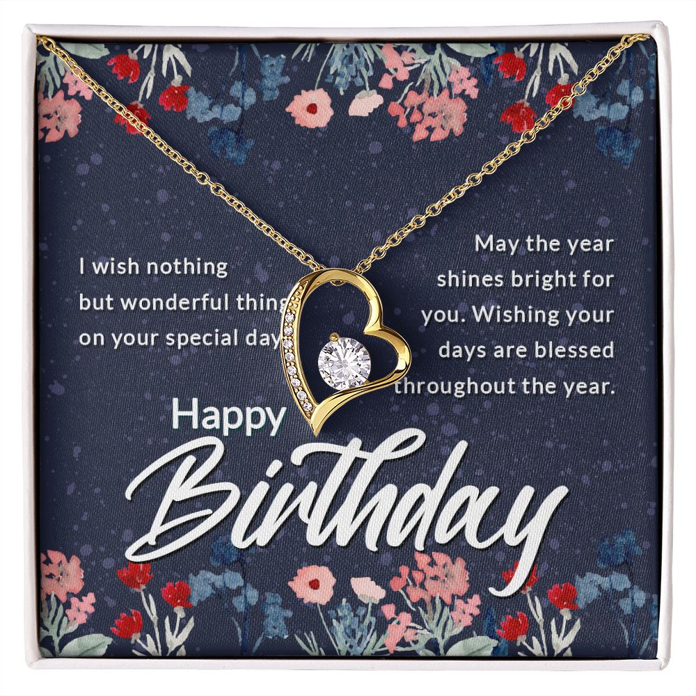 Mom Necklace Gifts for Mom from Daughter to Mom Gifts for Mothers Day from Daughter, To My Mom Necklace from Daughter to Mom Birthday Gifts Necklace with Message Card and Gift Box2230 Forever Love Necklace