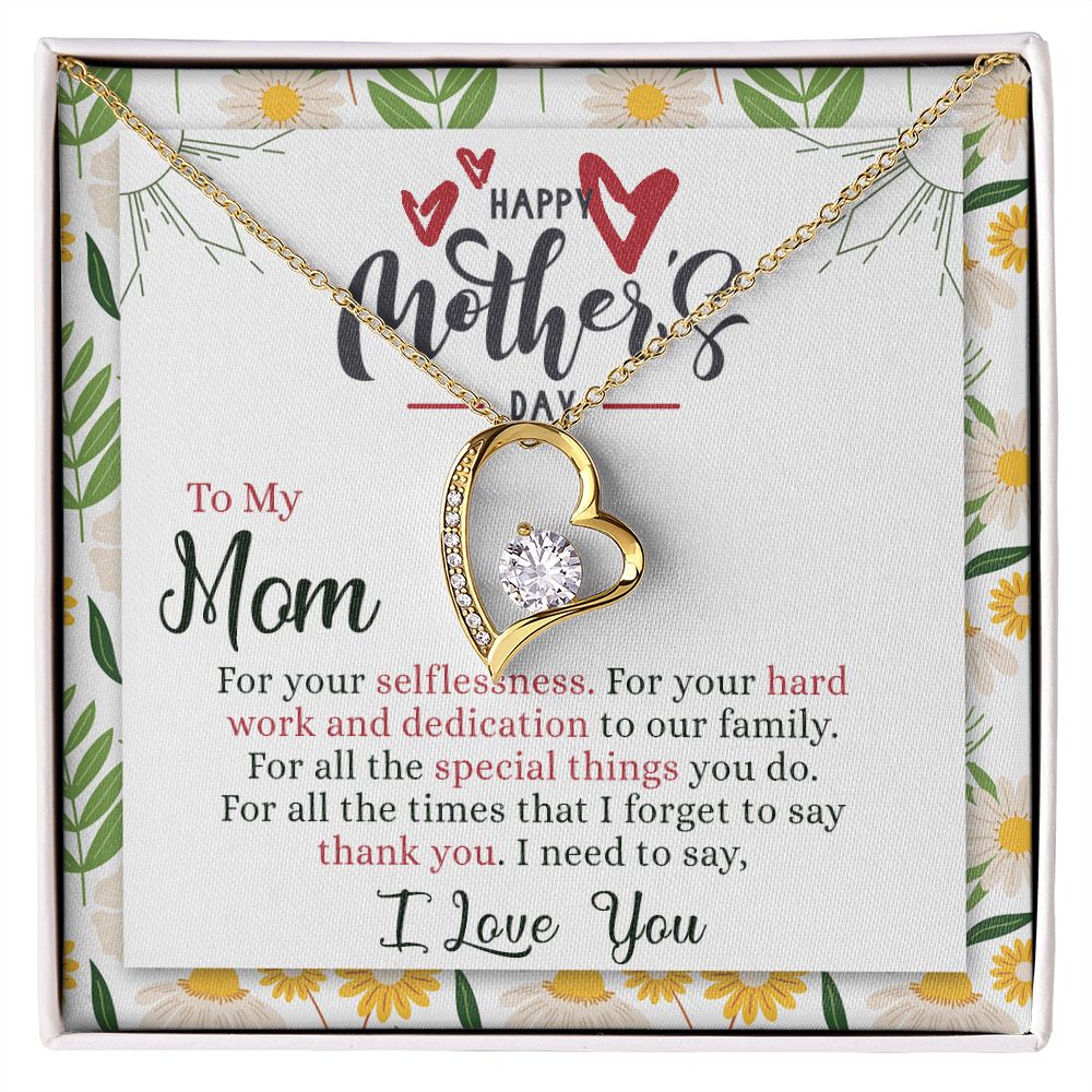Mom Necklace Gift Best Mother Gifts From Kids  Mommy Gifts Mom Birthday Gift Children Jewelry Set Mother’s Day Gift For Her Forever Love Necklace