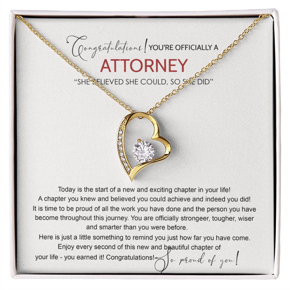 Law School Graduation Gift Necklace, Doctoral Degree, JD Graduation Gift, Law Student Gift, New Attorney Necklace Graduation Congrats Graduation Pendants Gift For Daughter Granddaughter, Niece Forever Love Necklace