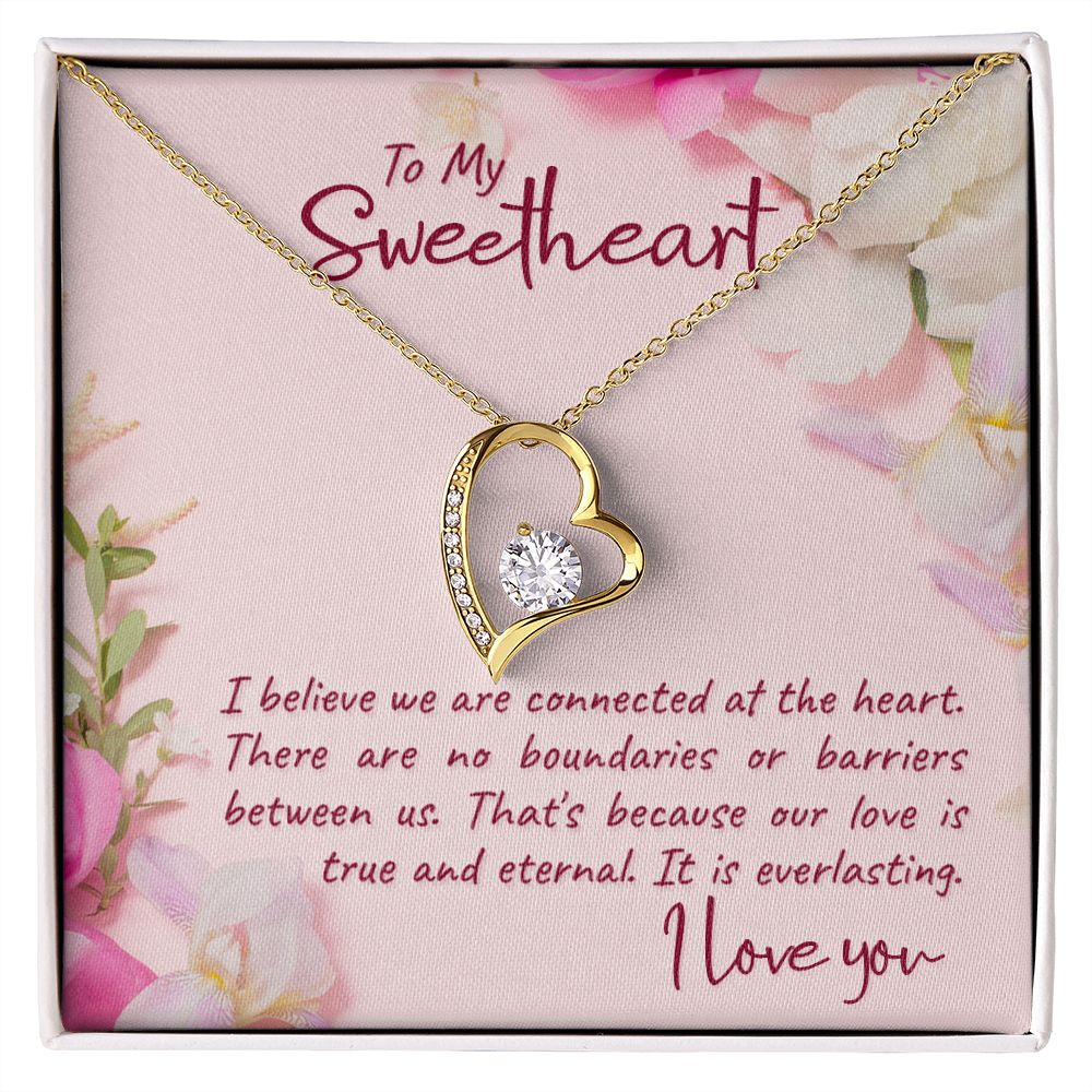 To My Wife Necklace from Husband, Personalized Necklace for Women, Luxury Necklace for Wife from Man Men, Wedding Anniversary Present For Wife, Beautiful Wife Jewelry Christmas Birthday Gift For Wife19 Forever Love Necklace