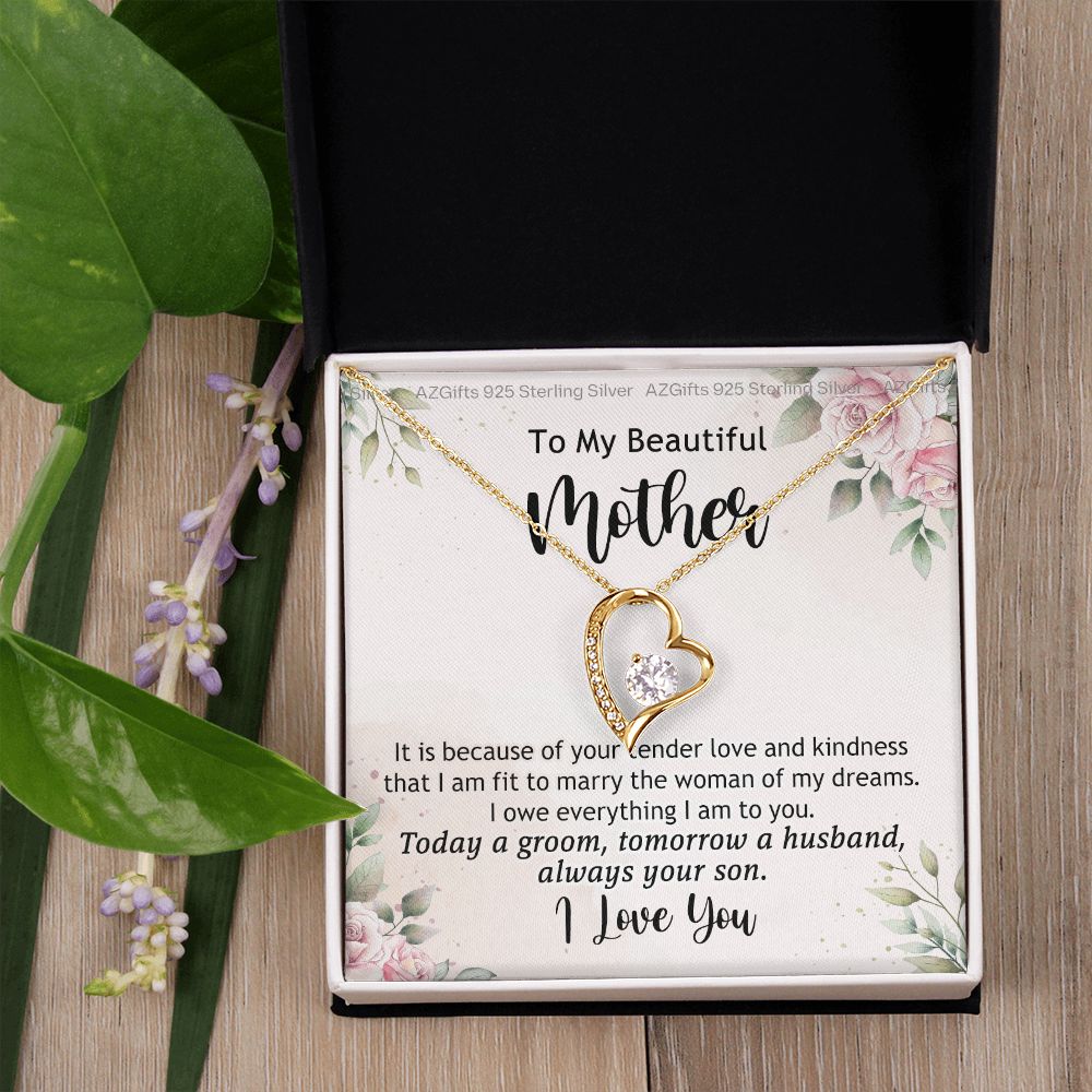 Mother Of The Groom Gift, Mother Of The Groom, Mother Of The Groom Gifts, Gift For Mother Of The Groom, Mother Of Groom Forever Love Necklace
