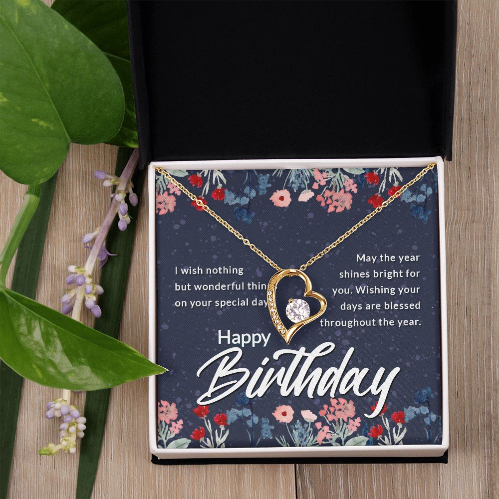 Mom Necklace Gifts for Mom from Daughter to Mom Gifts for Mothers Day from Daughter, To My Mom Necklace from Daughter to Mom Birthday Gifts Necklace with Message Card and Gift Box2230 Forever Love Necklace