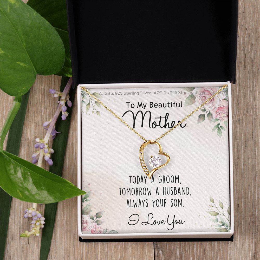 Mother Of The Groom Gift, Mother Of The Groom, Mother Of The Groom Gifts, Gift For Mother Of The Groom, Mother Of Groomw Forever Love Necklace