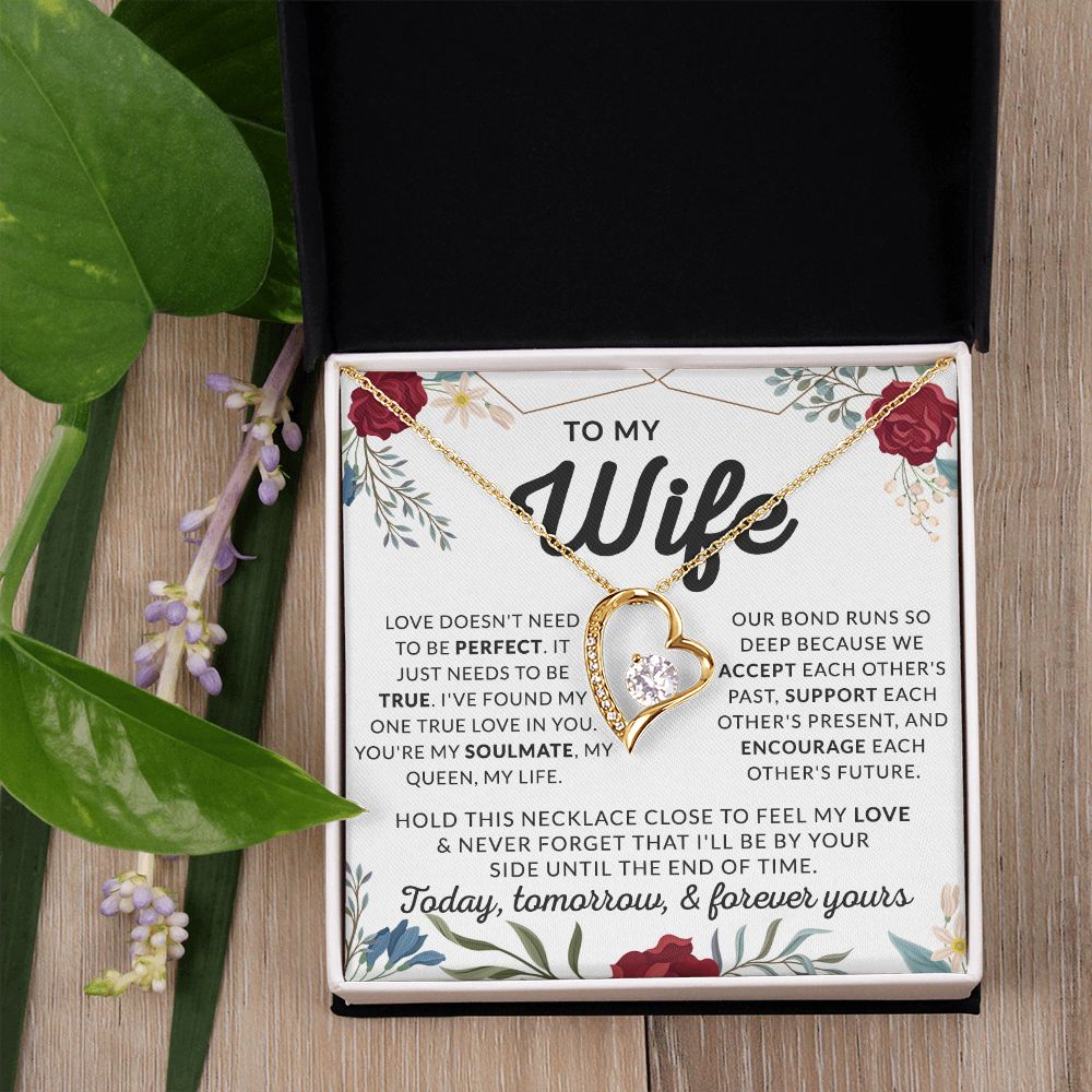 Eternal Hope Necklace To My Wife Gift, Necklace gift for her, Valentine's day 175138888386 Forever Love Necklace