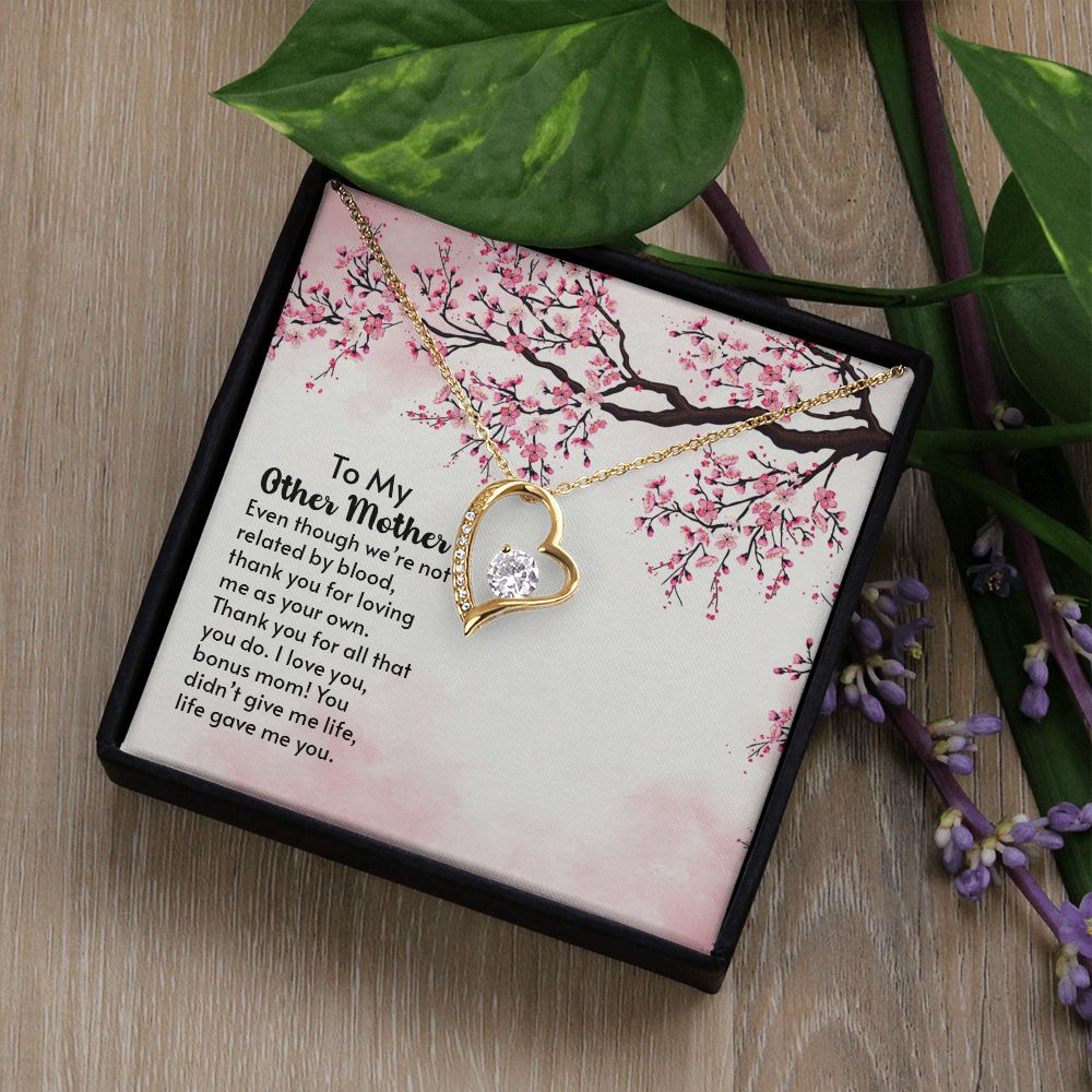 Mother in Law Necklace, Jewelry for Women, Future Mother in Law Gifts from Daughter in Law, Mother of Bride Gifts For Mother in Law, Birthday Gifts For Mother In Law From Daughter In Law15 Forever Love Necklace