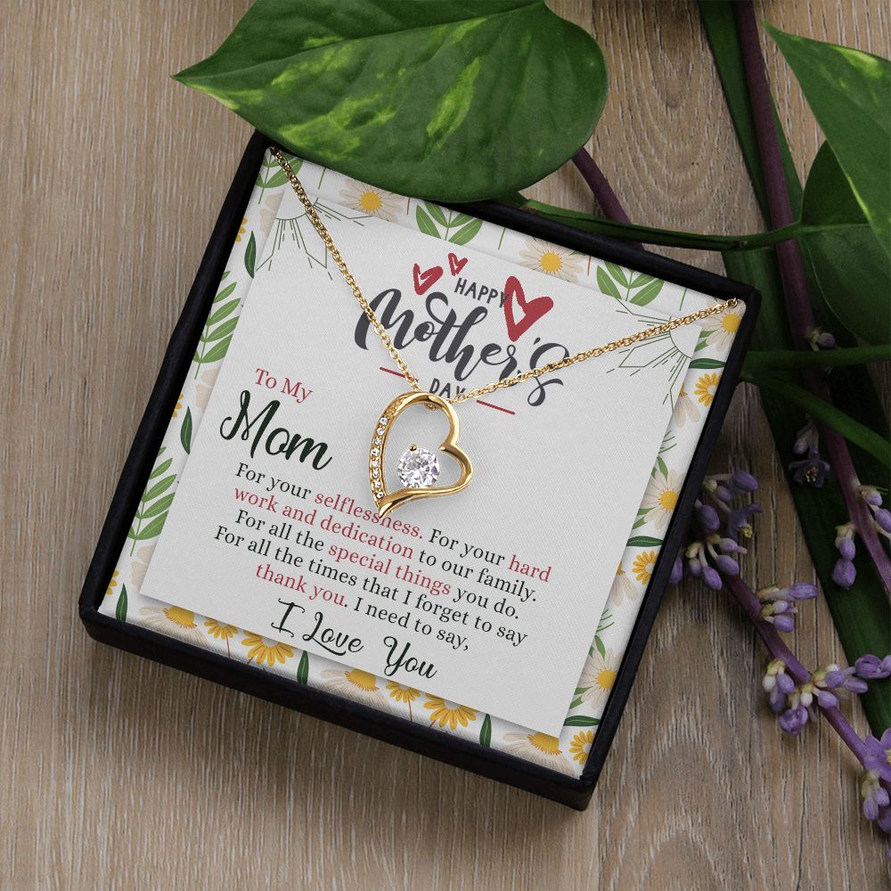 Mom Necklace Gift Best Mother Gifts From Kids  Mommy Gifts Mom Birthday Gift Children Jewelry Set Mother’s Day Gift For Her Forever Love Necklace