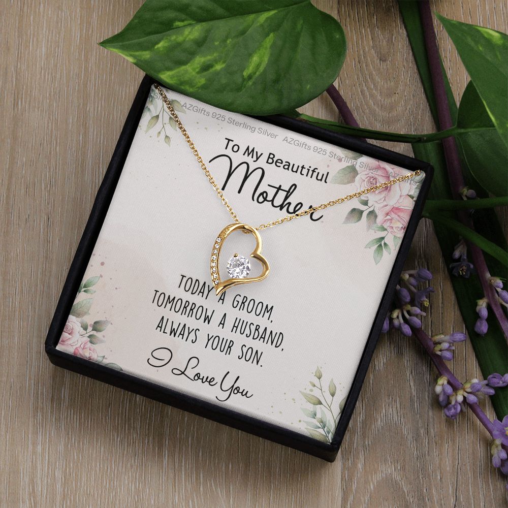 Mother Of The Groom Gift, Mother Of The Groom, Mother Of The Groom Gifts, Gift For Mother Of The Groom, Mother Of Groomw Forever Love Necklace
