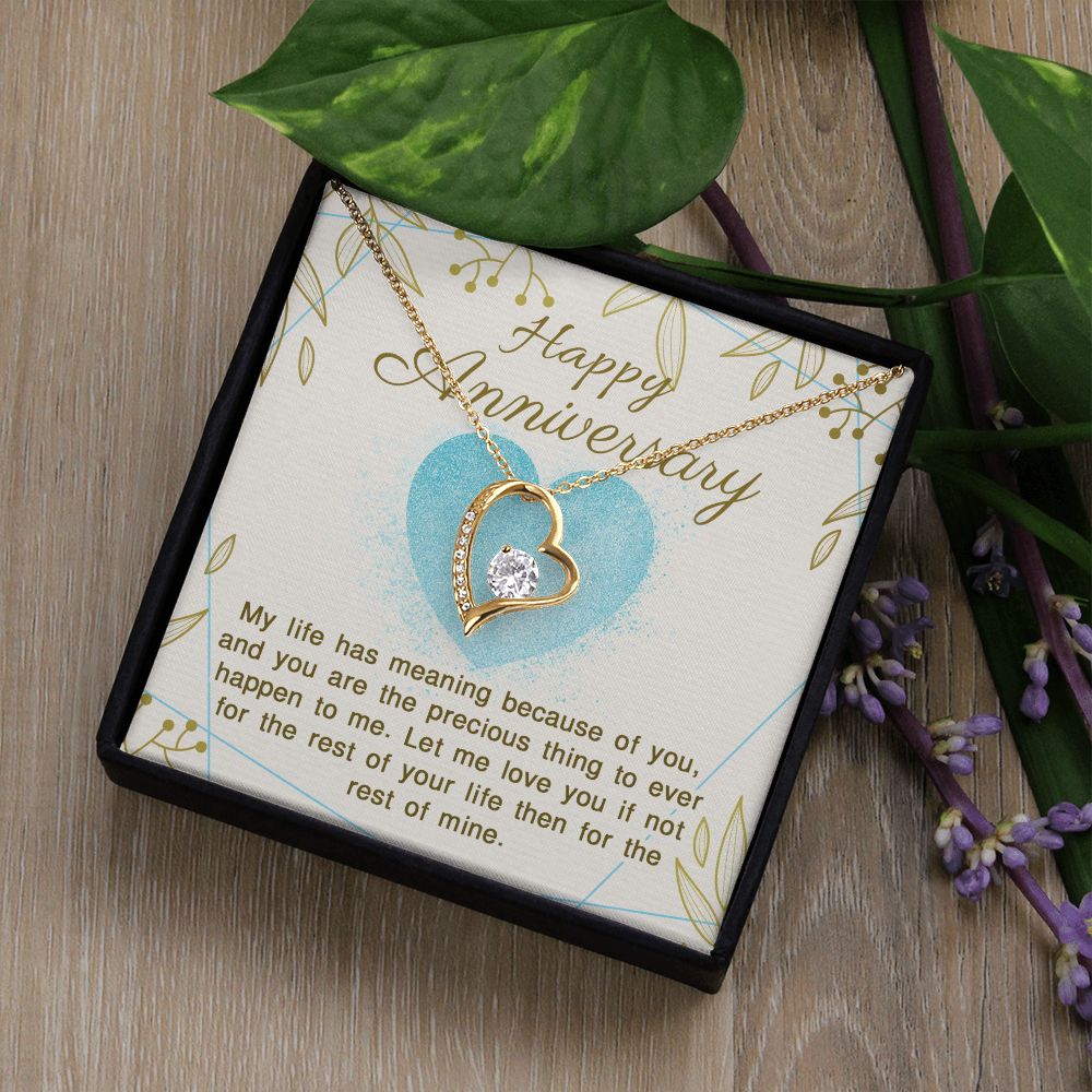 Birthday Gifts For Wife, Necklace Gifts For Wife From Husband, To My Wife Jewelry For Women , To My Wife Necklace  from Husband Wedding Anniversary Present For Wife, Beautiful Wife Jewelry Christmas16 Forever Love Necklace