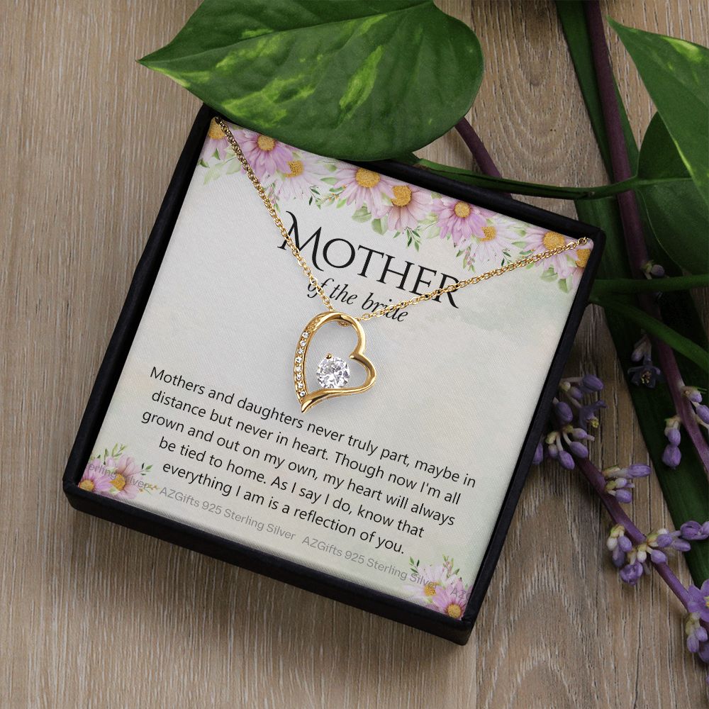 Mother Of The Bride Gift, Mother Of The Bride, Mother Of The Bride Gifts, Gift For Mother Of The Bride, Mother Of Bride Jewelry Forever Love Necklace