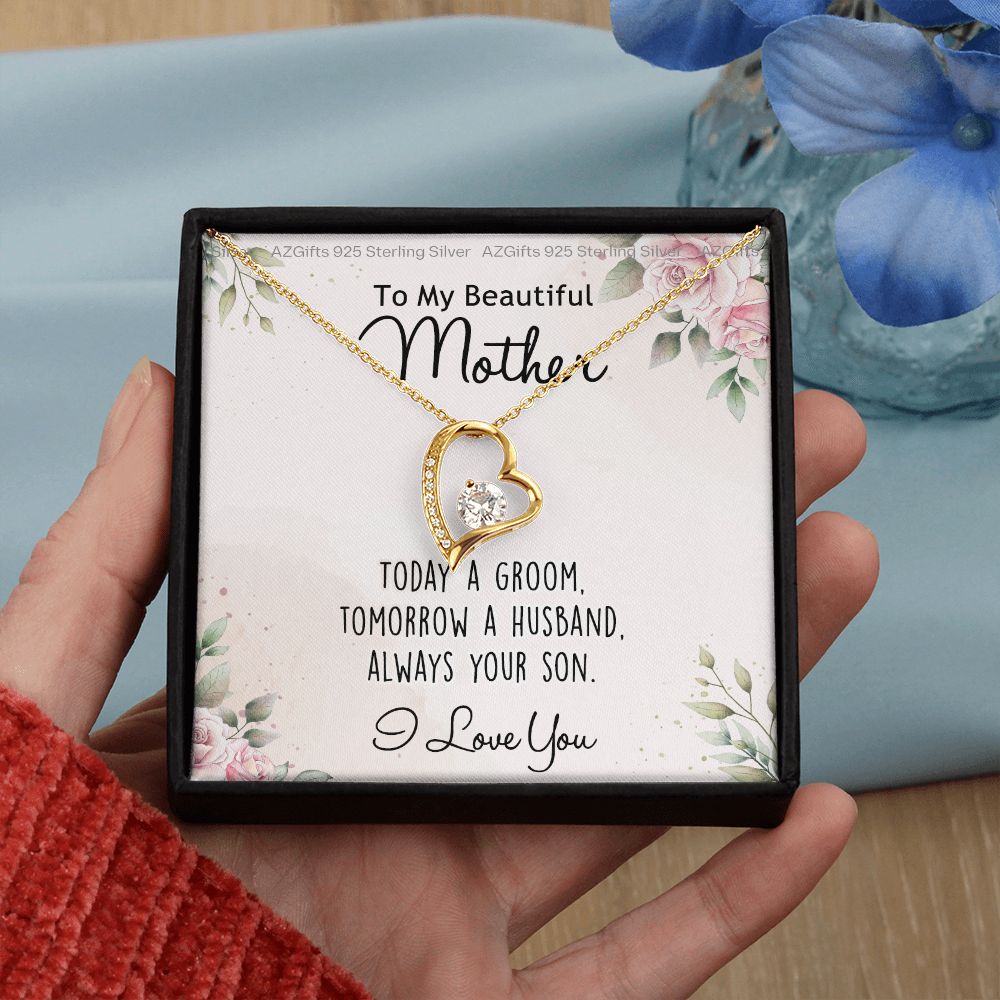 Mother Of The Groom Gift, Mother Of The Groom, Mother Of The Groom Gifts, Gift For Mother Of The Groom, Mother Of Groomw Forever Love Necklace