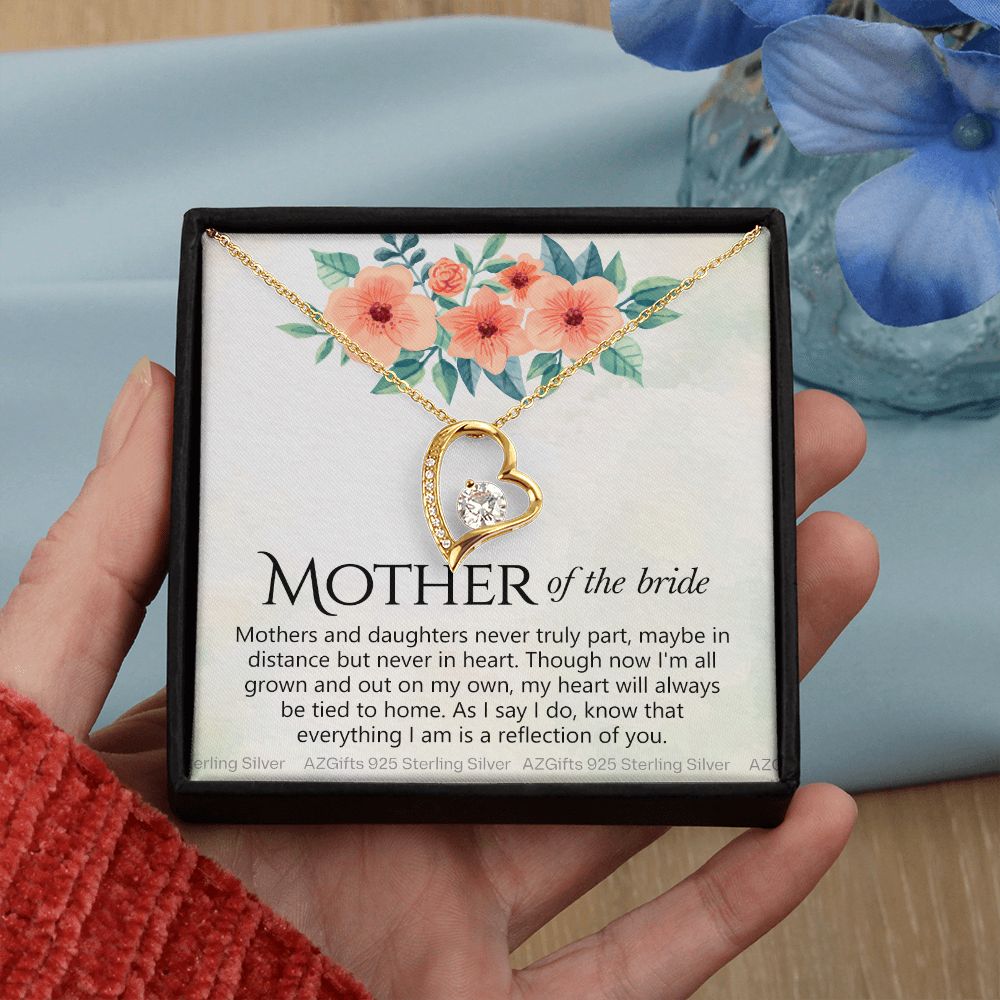 Mother Of The Bride Gift, Mother Of The Bride, Mother Of The Bride Gifts, Gift For Mother Of The Bride, Mother Of Bride Jewelry2 Forever Love Necklace