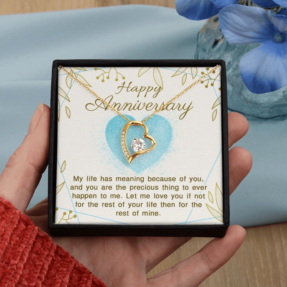 Birthday Gifts For Wife, Necklace Gifts For Wife From Husband, To My Wife Jewelry For Women , To My Wife Necklace  from Husband Wedding Anniversary Present For Wife, Beautiful Wife Jewelry Christmas16 Forever Love Necklace