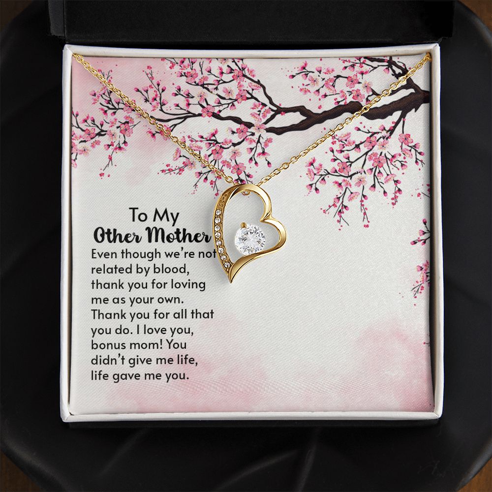 Mother in Law Necklace, Jewelry for Women, Future Mother in Law Gifts from Daughter in Law, Mother of Bride Gifts For Mother in Law, Birthday Gifts For Mother In Law From Daughter In Law15 Forever Love Necklace