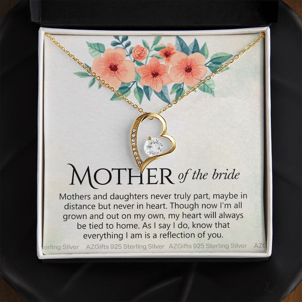 Mother Of The Bride Gift, Mother Of The Bride, Mother Of The Bride Gifts, Gift For Mother Of The Bride, Mother Of Bride Jewelry2 Forever Love Necklace
