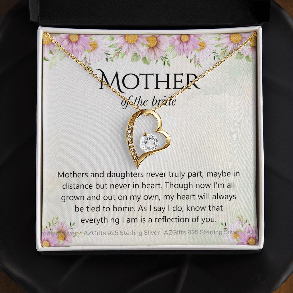 Mother Of The Bride Gift, Mother Of The Bride, Mother Of The Bride Gifts, Gift For Mother Of The Bride, Mother Of Bride Jewelry Forever Love Necklace