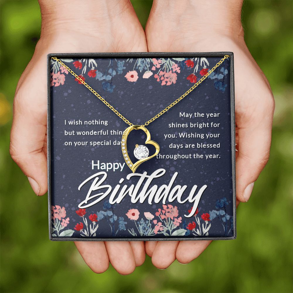 Mom Necklace Gifts for Mom from Daughter to Mom Gifts for Mothers Day from Daughter, To My Mom Necklace from Daughter to Mom Birthday Gifts Necklace with Message Card and Gift Box2230 Forever Love Necklace