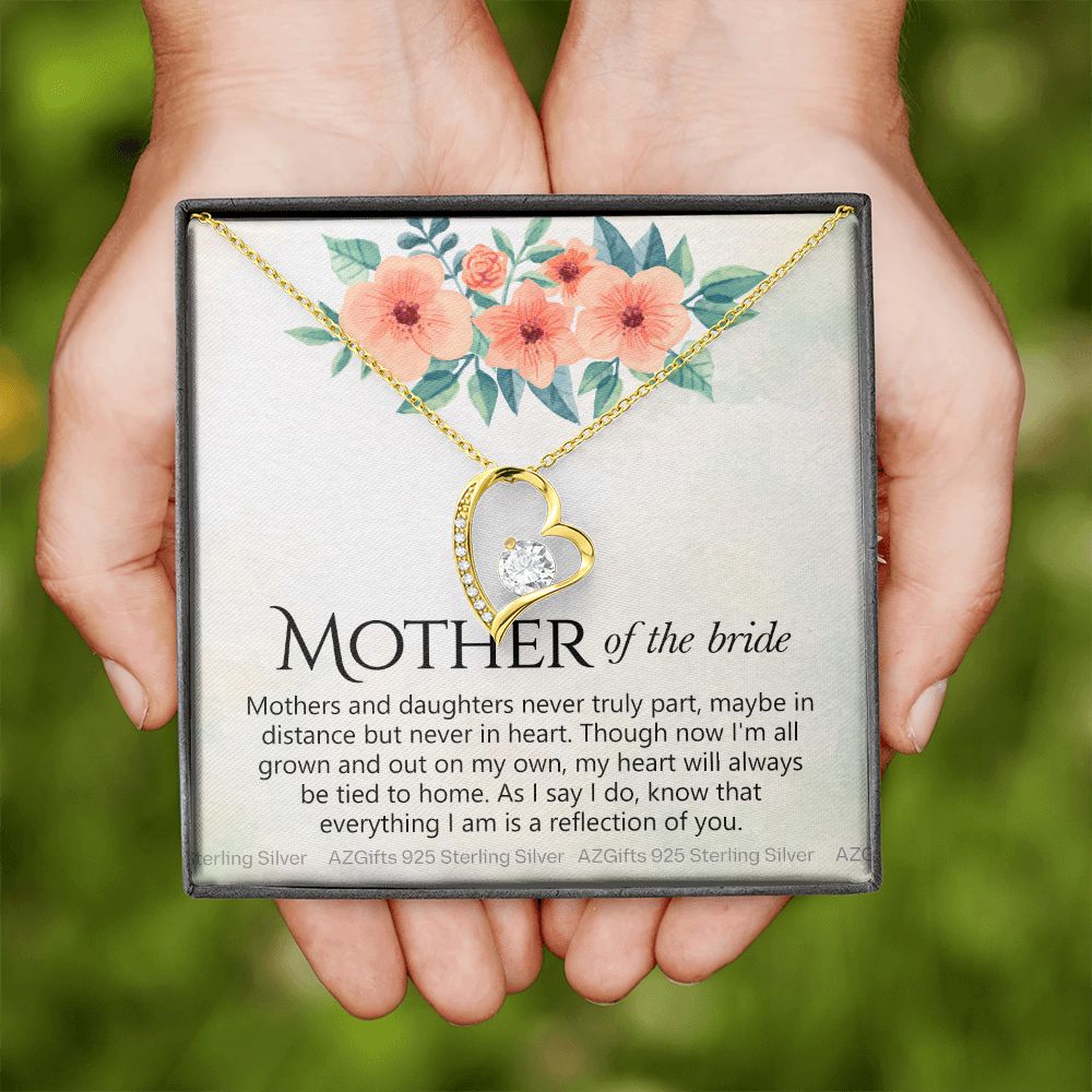 Mother Of The Bride Gift, Mother Of The Bride, Mother Of The Bride Gifts, Gift For Mother Of The Bride, Mother Of Bride Jewelry2 Forever Love Necklace