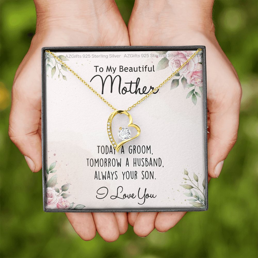 Mother Of The Groom Gift, Mother Of The Groom, Mother Of The Groom Gifts, Gift For Mother Of The Groom, Mother Of Groomw Forever Love Necklace