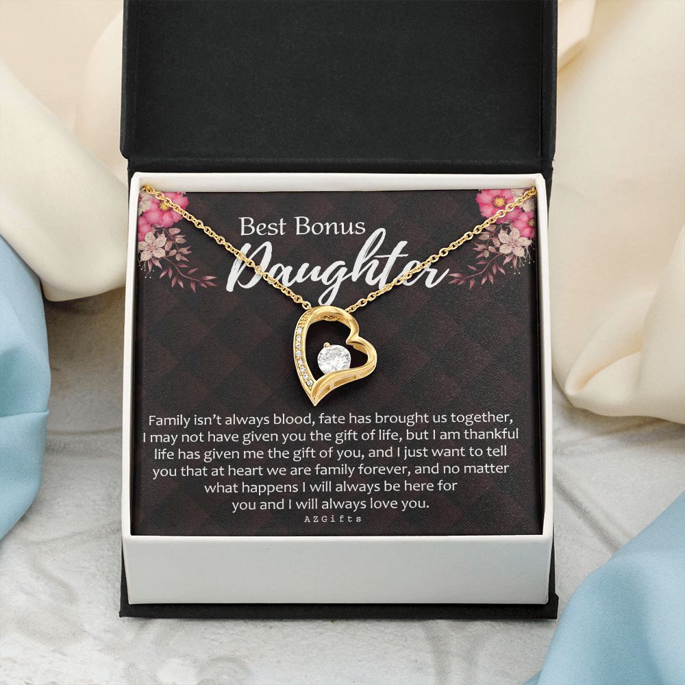 Daughter In Law Gifts Ideas, Daughter In Law Necklace, Gifts For Future Daughter In Law, Daughter In Law Birthday Gifts, Daughter-in-law Gifts From Mother In Law, Birthday Gifts For Daughter1 Forever Love Necklace