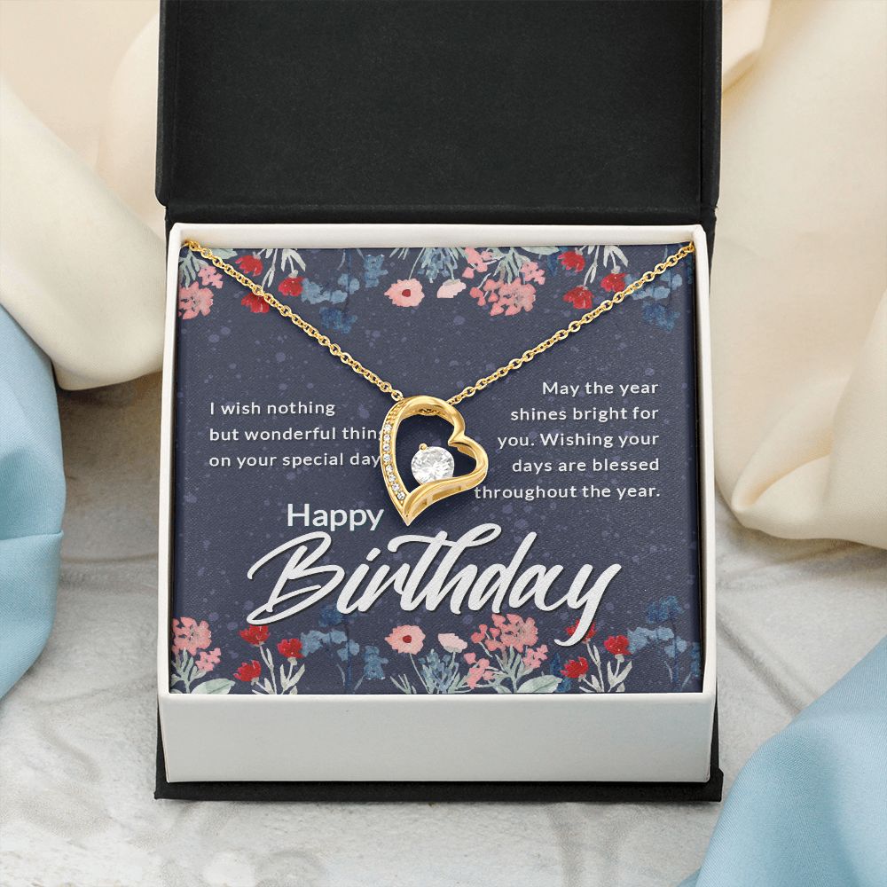 Mom Necklace Gifts for Mom from Daughter to Mom Gifts for Mothers Day from Daughter, To My Mom Necklace from Daughter to Mom Birthday Gifts Necklace with Message Card and Gift Box2230 Forever Love Necklace