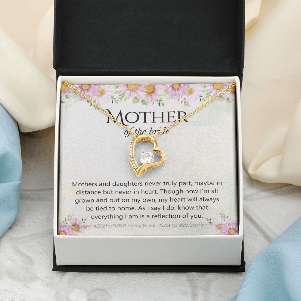 Mother Of The Bride Gift, Mother Of The Bride, Mother Of The Bride Gifts, Gift For Mother Of The Bride, Mother Of Bride Jewelry Forever Love Necklace