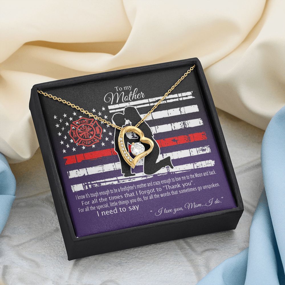 Mom Necklace Gifts for Mom from Daughter to Mom Gifts for Mothers Day from Daughter, To My Mom Necklace from Daughter to Mom Birthday Gifts Necklace with Message Card and Gift Box2233 Forever Love Necklace