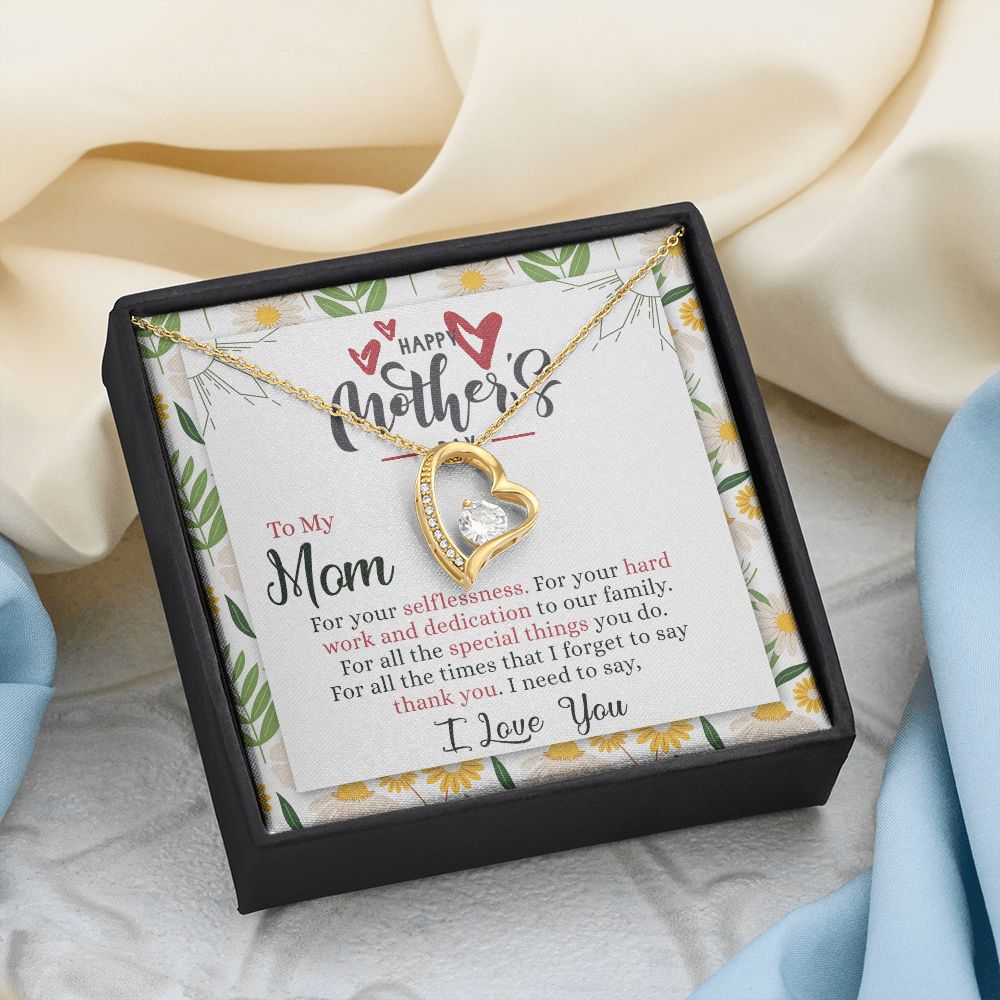 Mom Necklace Gift Best Mother Gifts From Kids  Mommy Gifts Mom Birthday Gift Children Jewelry Set Mother’s Day Gift For Her Forever Love Necklace