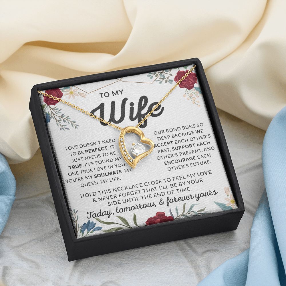 Eternal Hope Necklace To My Wife Gift, Necklace gift for her, Valentine's day 175138888386 Forever Love Necklace