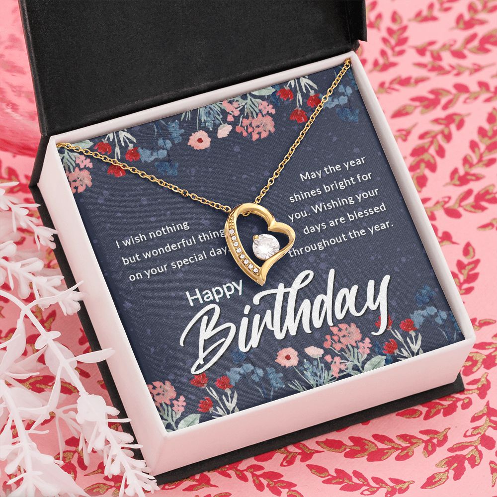 Mom Necklace Gifts for Mom from Daughter to Mom Gifts for Mothers Day from Daughter, To My Mom Necklace from Daughter to Mom Birthday Gifts Necklace with Message Card and Gift Box2230 Forever Love Necklace