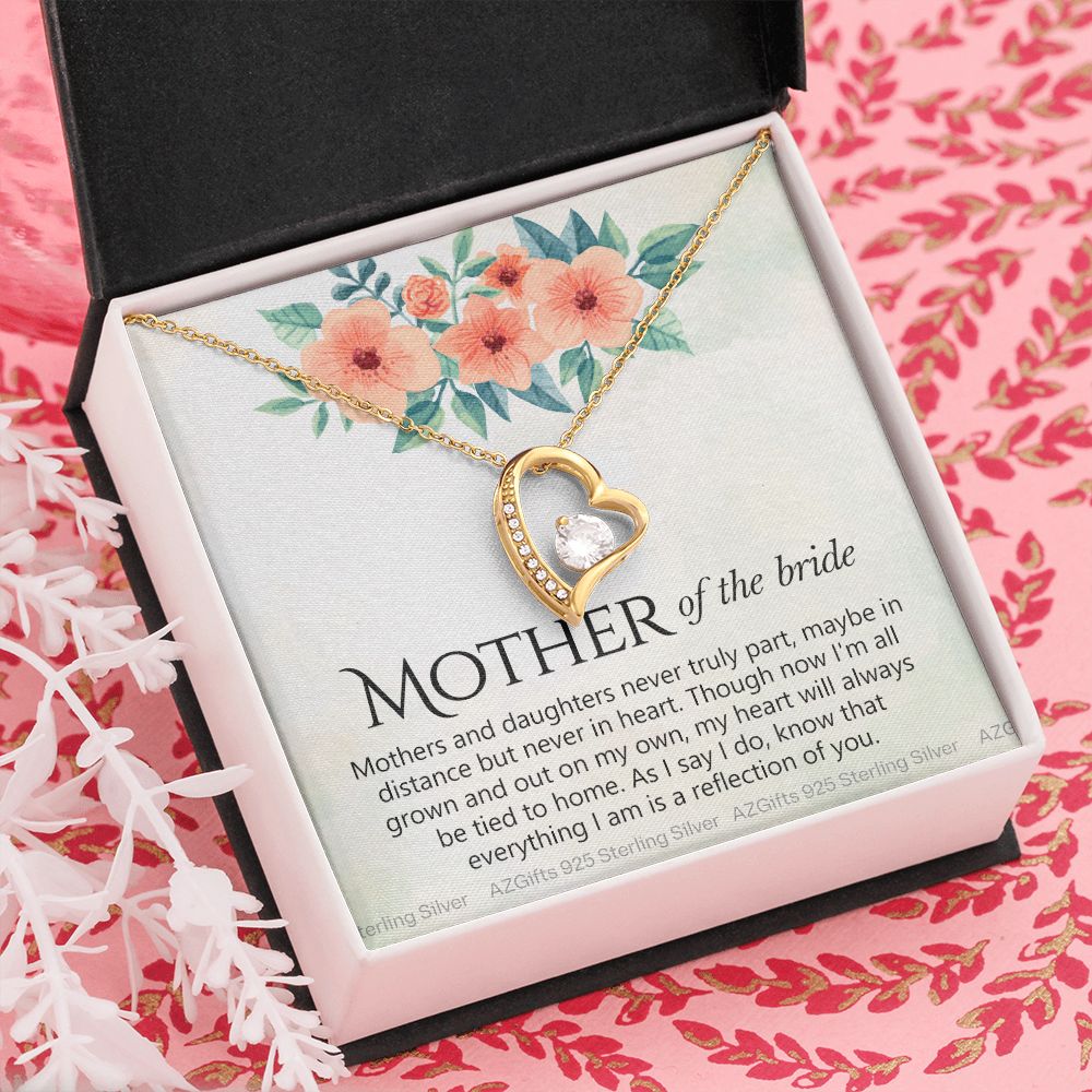 Mother Of The Bride Gift, Mother Of The Bride, Mother Of The Bride Gifts, Gift For Mother Of The Bride, Mother Of Bride Jewelry2 Forever Love Necklace