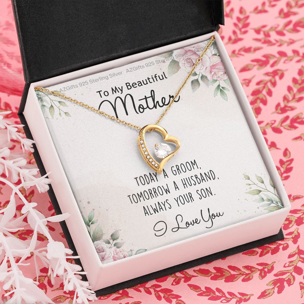Mother Of The Groom Gift, Mother Of The Groom, Mother Of The Groom Gifts, Gift For Mother Of The Groom, Mother Of Groomw Forever Love Necklace
