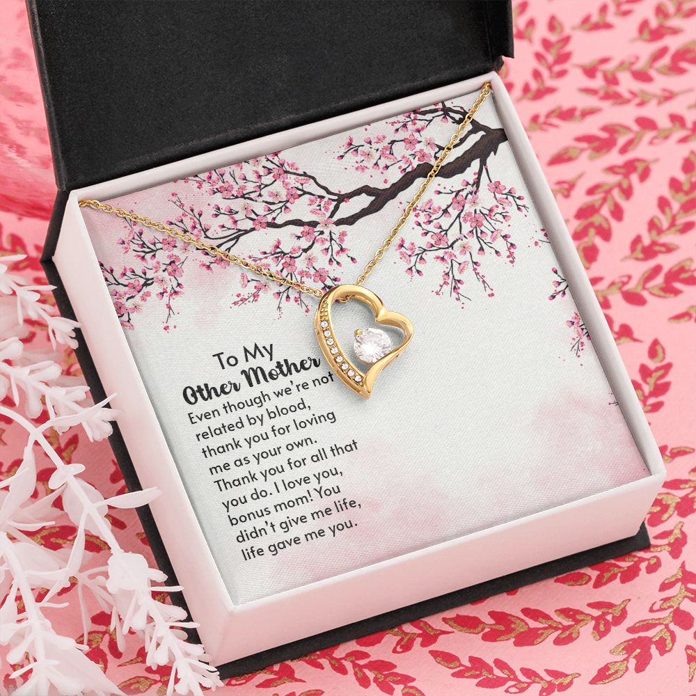 Mother in Law Necklace, Jewelry for Women, Future Mother in Law Gifts from Daughter in Law, Mother of Bride Gifts For Mother in Law, Birthday Gifts For Mother In Law From Daughter In Law15 Forever Love Necklace