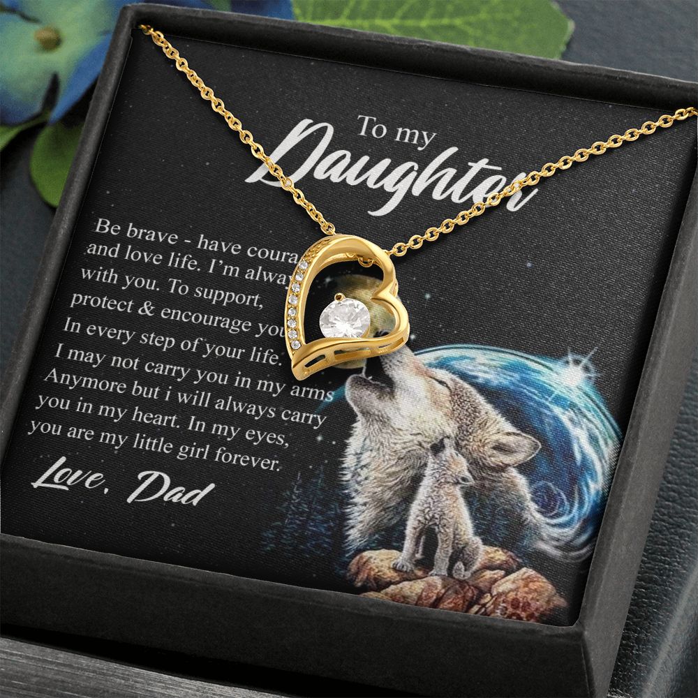 Mother Daughter Gift Ideas, To My Daughter Gift Necklace from Mom, Jewelry Pendant Present for Daughter, Birthday Christmas Gift Graduation Gifts for Daughters, Mother and Daughter Necklace 26 Forever Love Necklace