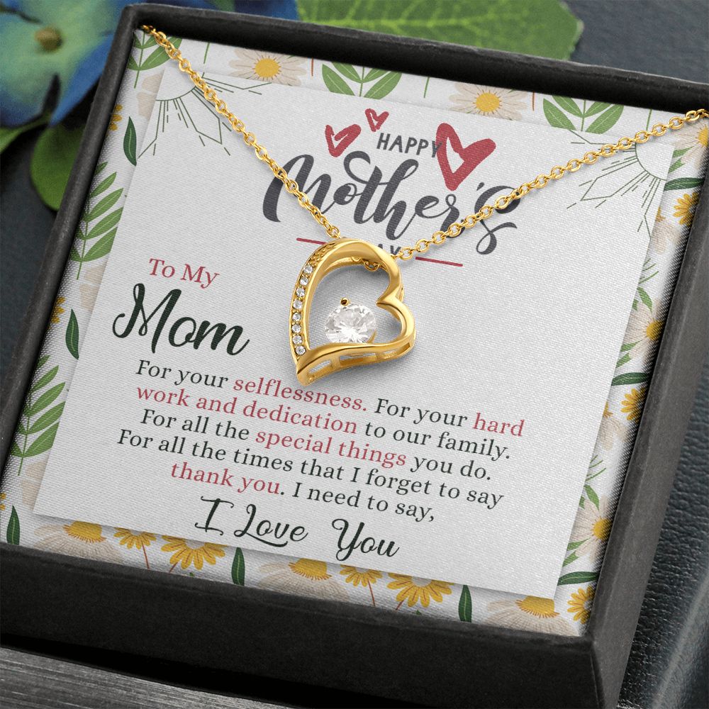 Mom Necklace Gift Best Mother Gifts From Kids  Mommy Gifts Mom Birthday Gift Children Jewelry Set Mother’s Day Gift For Her Forever Love Necklace