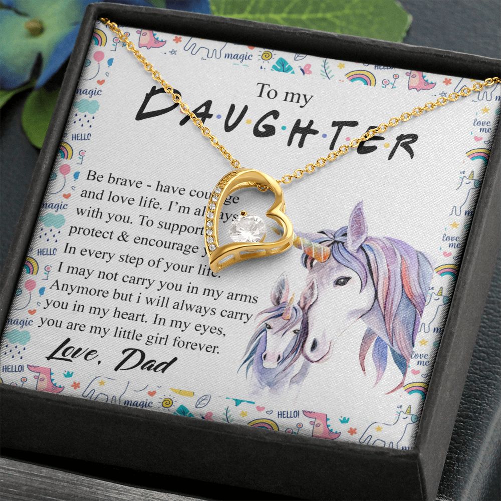 Mother Daughter Gift Ideas, To My Daughter Gift Necklace from Mom, Jewelry Pendant Present for Daughter, Birthday Christmas Gift Graduation Gifts for Daughters, Mother and Daughter Necklace 22 Forever Love Necklace
