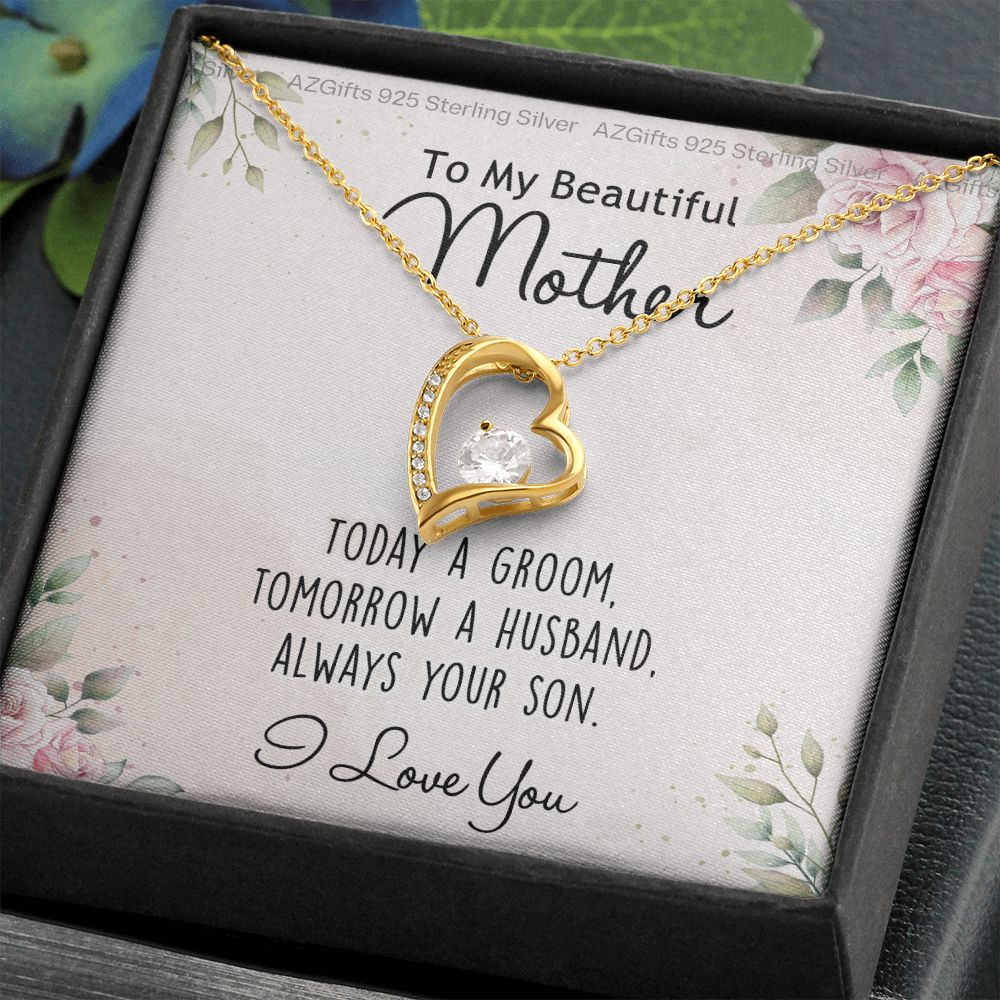Mother Of The Groom Gift, Mother Of The Groom, Mother Of The Groom Gifts, Gift For Mother Of The Groom, Mother Of Groomw Forever Love Necklace