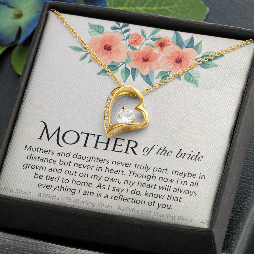 Mother Of The Bride Gift, Mother Of The Bride, Mother Of The Bride Gifts, Gift For Mother Of The Bride, Mother Of Bride Jewelry2 Forever Love Necklace